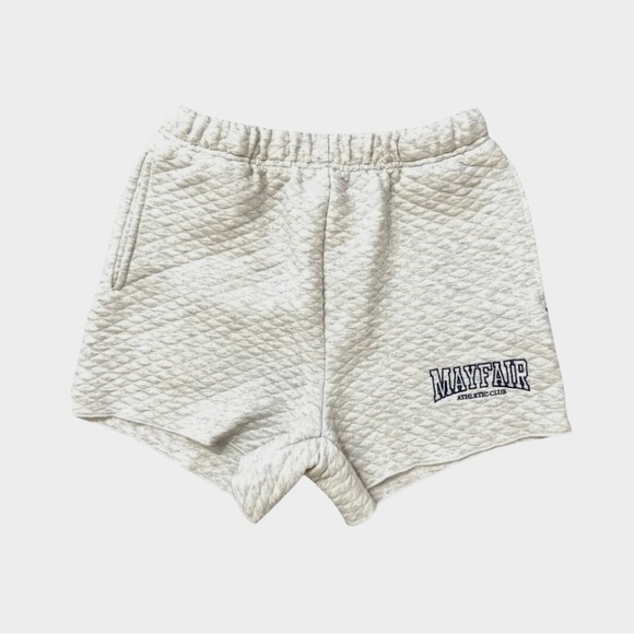 Mayfair 'Athletic Club' Quilted Sweatshorts - Picture 2 of 3